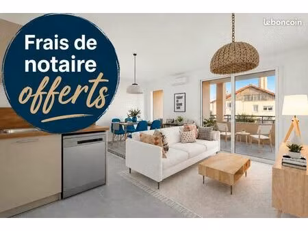 appartement 3 pièces 64 m²