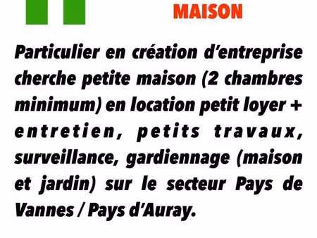 recherche location maison