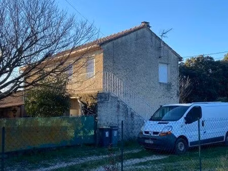maison- 2 appartement-jardins-garages à la campagne
