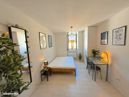 chaleureux studio etudiant – technolac - bourget centre – tout confort