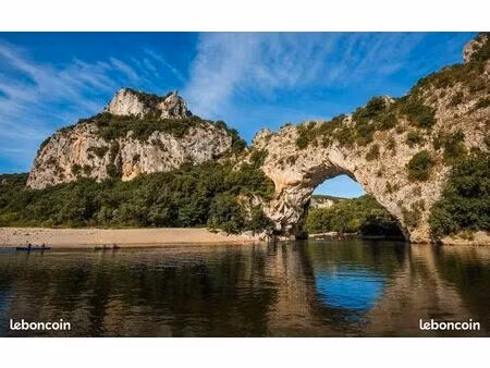 résidence de vacances/ village de gîtes à vendre en ardèche - secteur ruoms/ vallon pont d