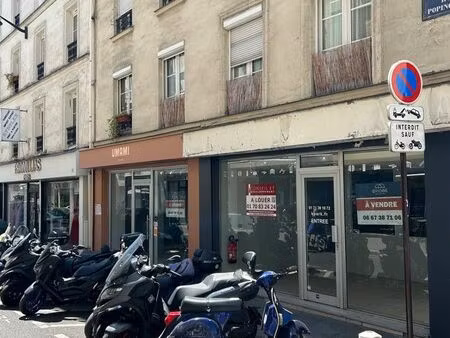 investissement commerce paris 11 - popincourt