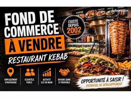 fond de commerce de restauration rapide