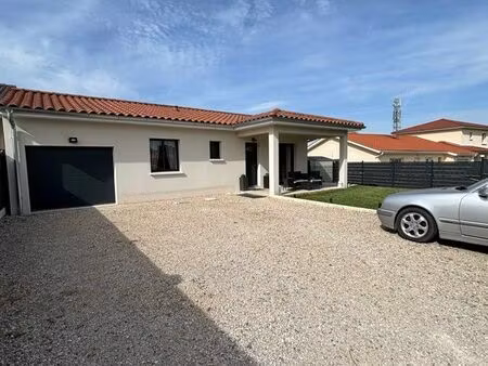 maison neuve plein pied 2023 - 86m2 surface habitable - terrain 528 m2 à lent