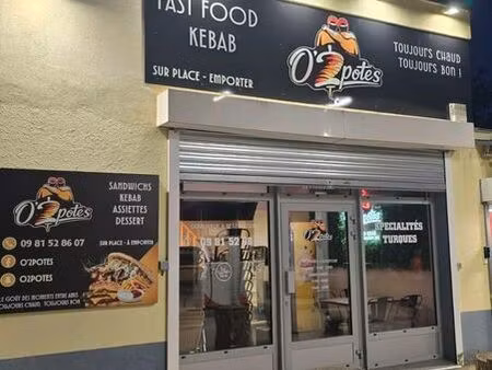 fond de commerce kebab