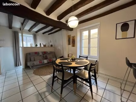 maison lumineuse 55 m² – 2 chambres – idéale colocation ou étudiants – champs-sur-yonne