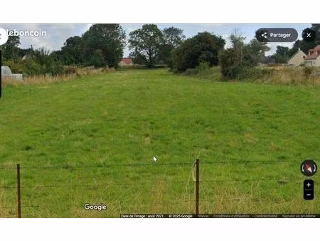 terrain 478 m² flers sur noye