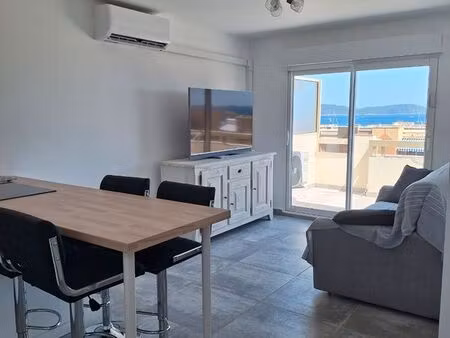 appartement 2 pieces vue mer