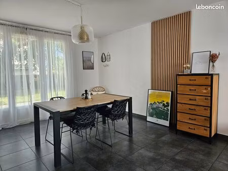 maison 6 pièces 120.8m2 - 4 chambres  dont une suite parentale et 1 bureau  sous-sol total