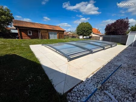pavillon 74 m²  2 chambres avec piscine