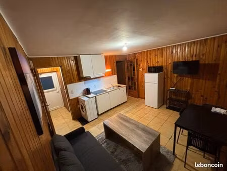 appartement meublé 31 m3 avec jardin