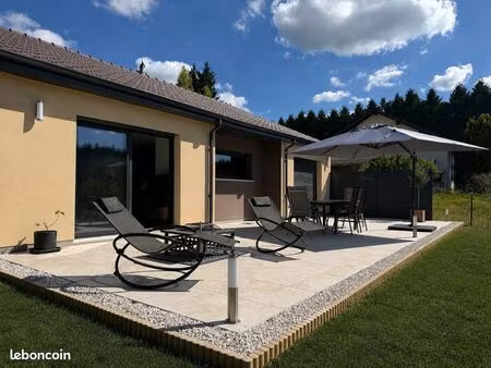 belle maison plain-pied contemporaine - 105m2 - terrain 1396m2