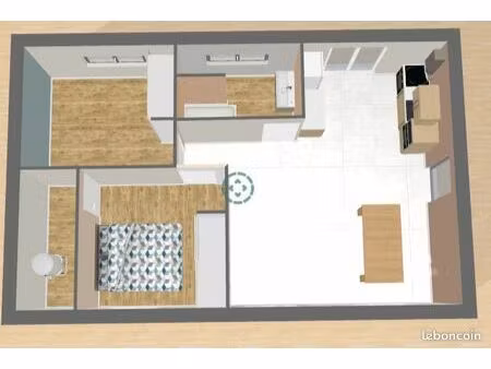 maison neuve 54 m2 centre de montrevel jardin