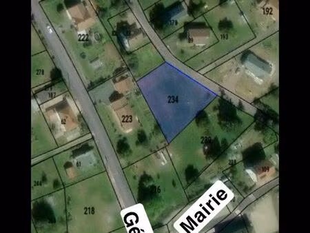 terrain a vendre