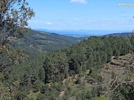 magnifique terrain de 9 000 m² (dont 3 200 m² constructibles) – vue panoramique & source n