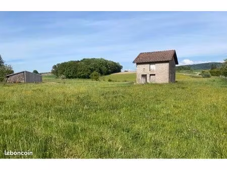 terrain avec remise