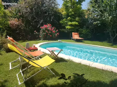 maison 193 m² avec piscine + studio indépendant et jardin de 955 m²