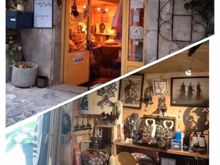 fonds de commerce ésotérique + maison de village