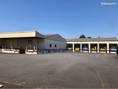entrepôt logistique 18 000 m² – 6 quais – accès a10 – châtellerault
