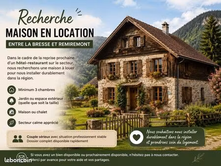 recherche de maison
