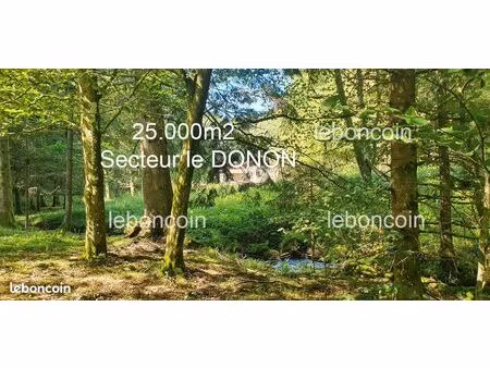 propriété forestière 2 5 ha – maison en pierre + dépendance 117 m² – secteur donon