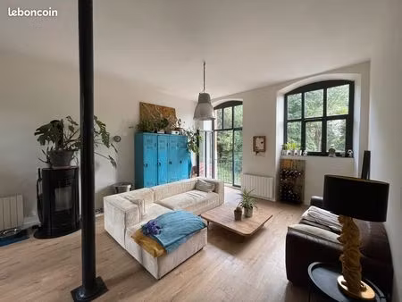 loft 3 chambres avec terrain à 20 minutes de st etienne