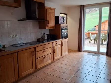 grand appart 160m2 au pied des pistes avec superbe terrasse