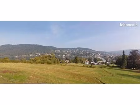 terrain 21 000m² vue lac – location événementielle / nature / commerce – gérardmer