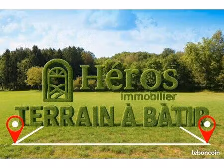 terrain 250 m² haudrecy