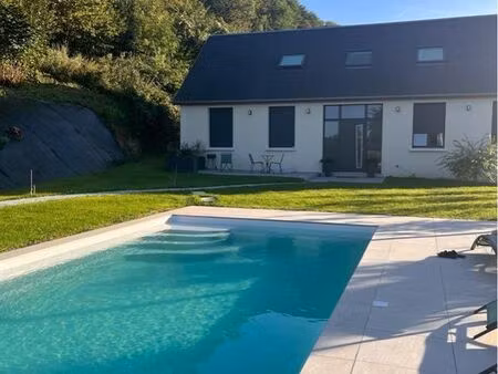 maison à vendre avec piscine et spa