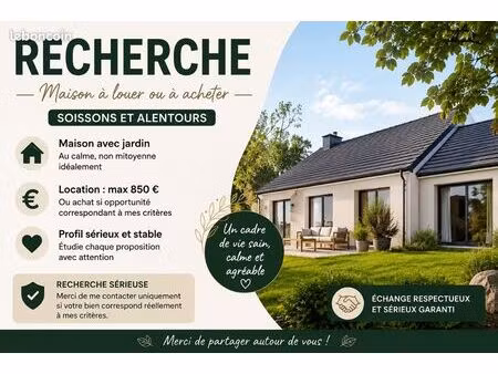 recherche maison à louer ou à acheter