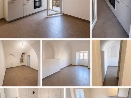 à louer – appartement t2 avec terrasse au cœur du village de lauris