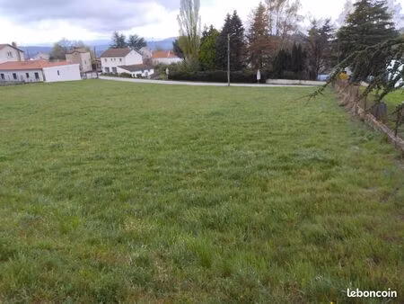 terrain constructible viabilisé