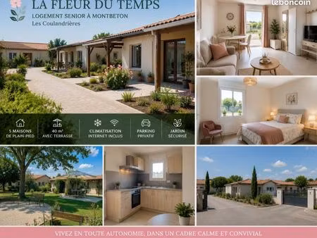 ? la fleur du temps – logement senior à montbeton (les coulandrières)