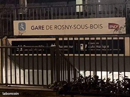 box face gare de rosny. centre