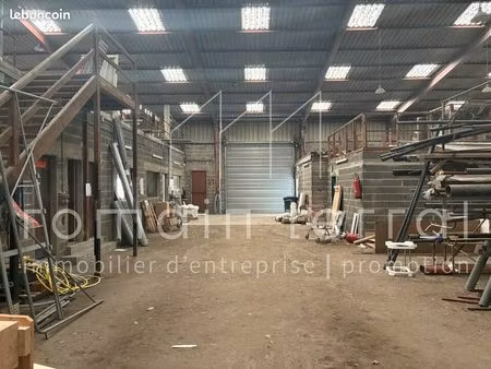 local d'activite 1000 m² limoges