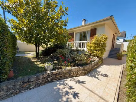 maison plain-pied 4 pièces - 3 chambres - jardin 427 m² clos - quartier gare