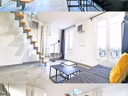 2 pièces duplex meublé revonation totale 29m2 prestations qualité