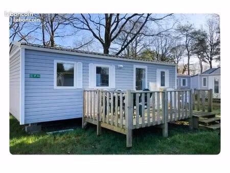 mobil home 3 ch avec terrasse