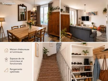 appartement avec jardin 85m2