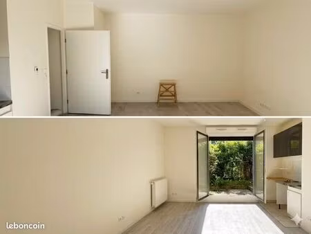 studio de 27m² avec jardinet privatif à pantin limite paris
