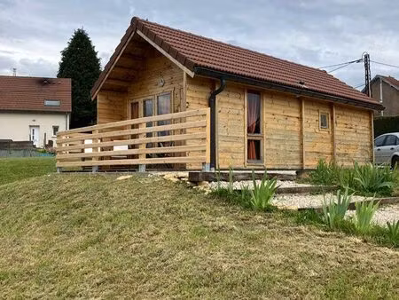 chalet plus terrain constructible à bâtir