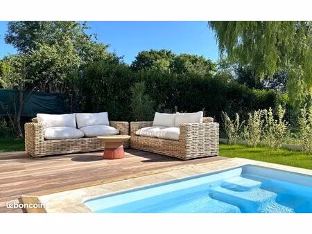 maison neuve contemporaine avec piscine à trouville sur mer