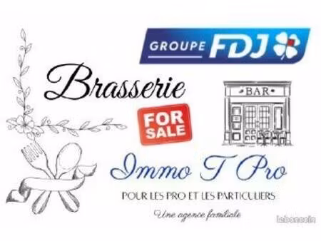 bar  brasserie  fdj  pmu  tabac 100 m² nemours
