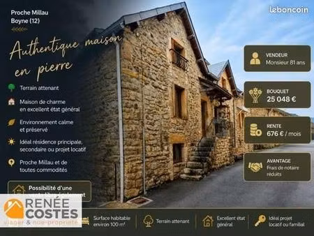 maison en viager 7 pièces 155 m²
