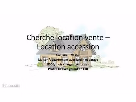 cherche location vente - location accession