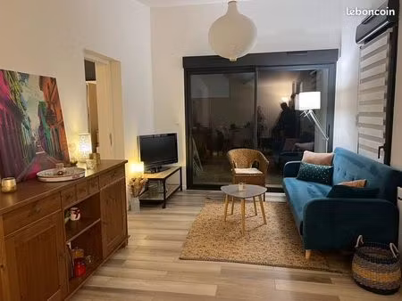 t2 meublé récent village au sud d'amiens