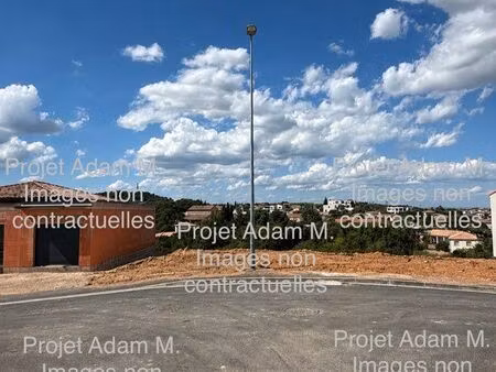 terrain constructible 343m2 avec vue panoramique – crabit narbonne