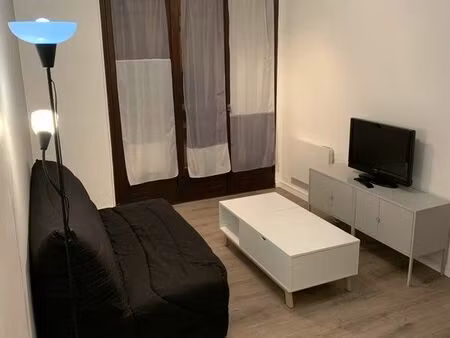 t1 bis meublé tout confort  balcon et parking privatif