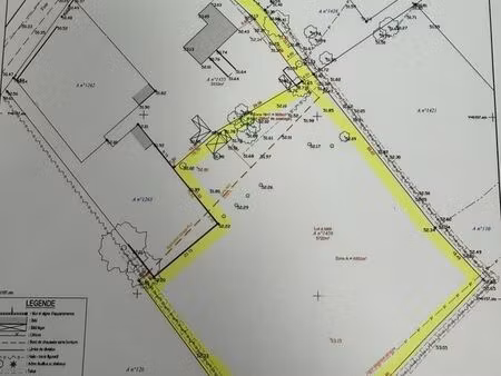 terrain 5720 m² grosbreuil